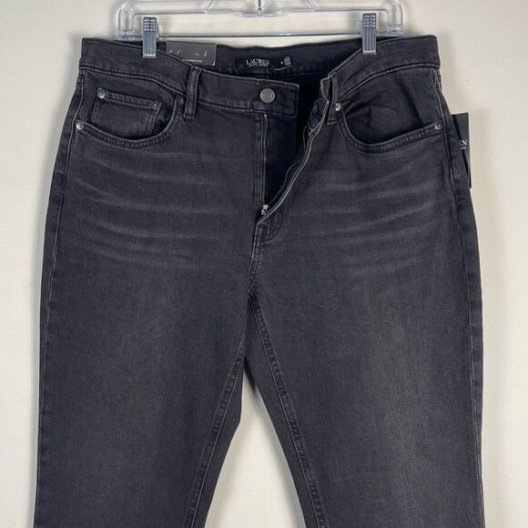 Lauren Ralph Lauren Relaxed Taper Leg Comfort Stretch Jeans Size 31 NEW Mid Rise - Picture 7 of 12